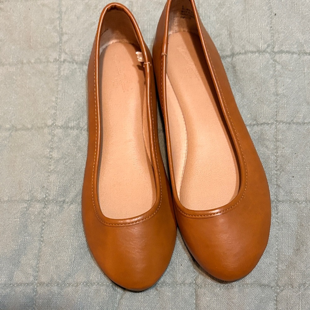 Classic Tan Ballet Flats